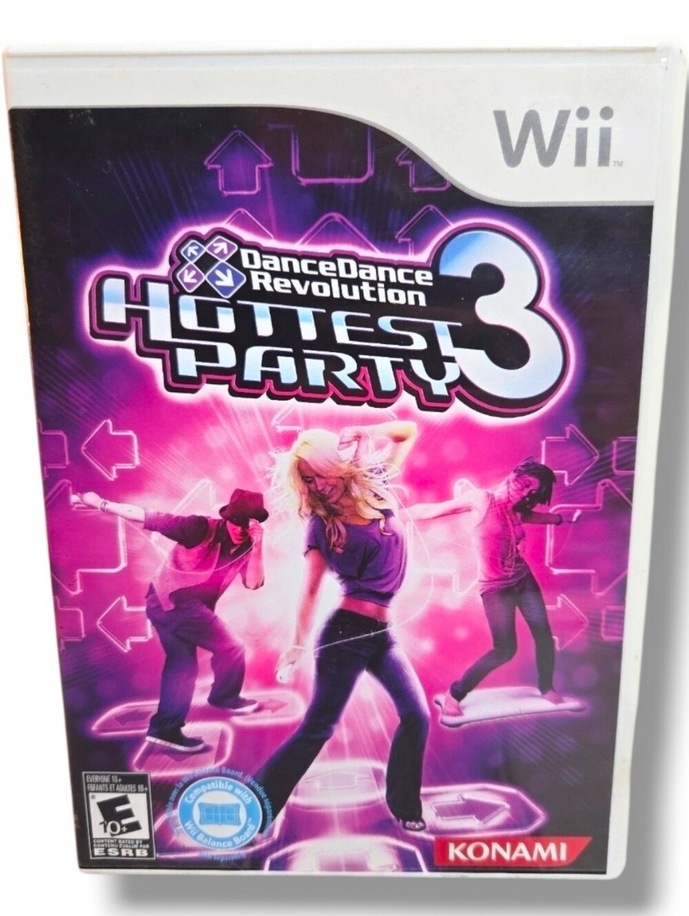 Dance Dance Revolution: Hottest Party 3 Nintendo Wii CIB